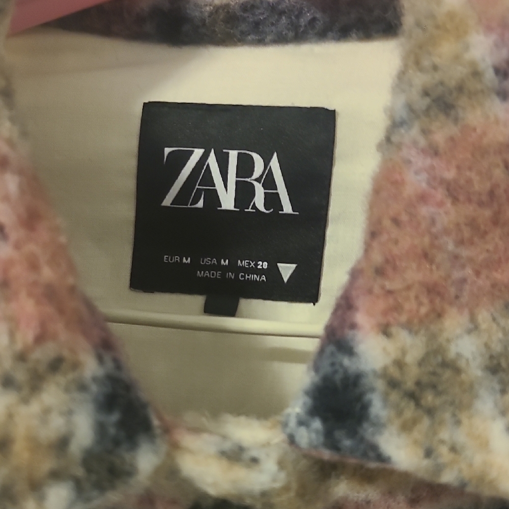 Zara Multicolor Plaid Jacket - Picture 2 of 3
